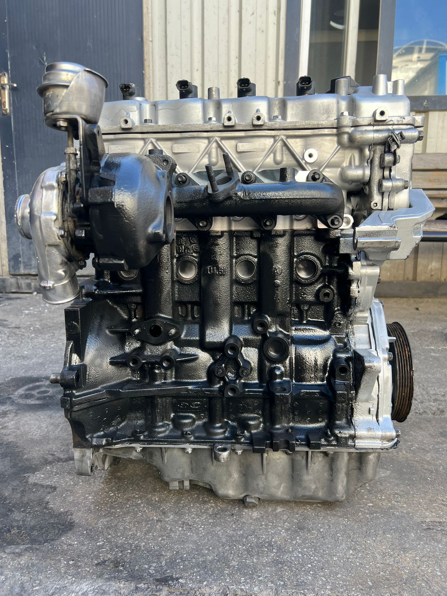accent blue dizel sıfırlanmış motor komple